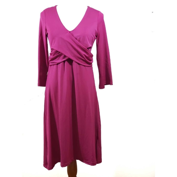 Tracy Negoshian Pink Midi Dress.size XL - Picture 1 of 6